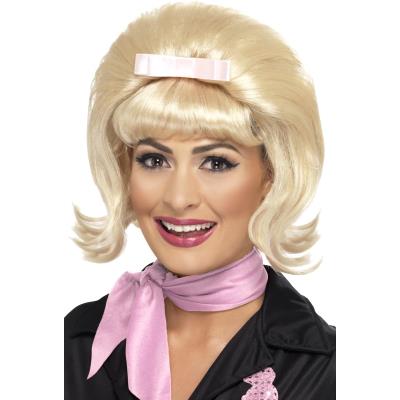 GENERIQUE Perruque carr&eacute;e ann&eacute;es 50 femme - SMIFFY'S - Blonde - Adulte
