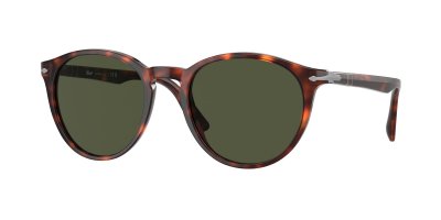 PERSOL  0po3152s Montures de Lunettes, Marron (Havana/Green), 49 Homme