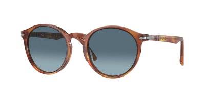 PERSOL  3171 Montures de Lunettes, Marron (Terra Di Siena/Azuregradientbluee), 49 Homme
