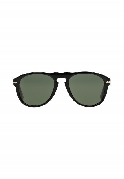 PERSOL  Lunettes de Soleil PO 0649 Black/Grey Green 54/20/140 unisexe