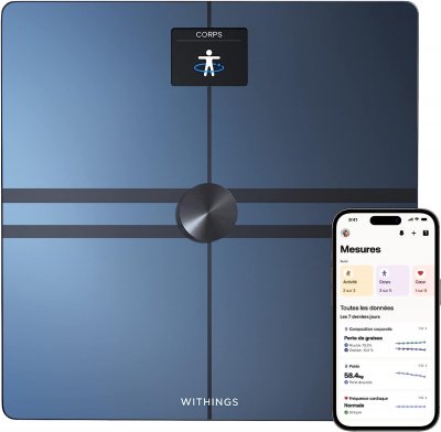 WITHINGS P&egrave;se personne connect&eacute;  Body Comp Noir Multicolore 