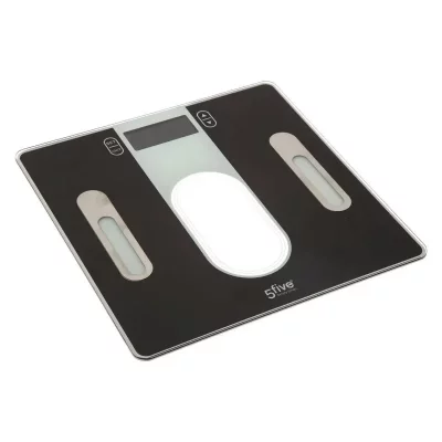5FIVE SIMPLY SMART P&egrave;se-Personne Digital Imp&eacute;dancem&egrave;tre 31cm Noir