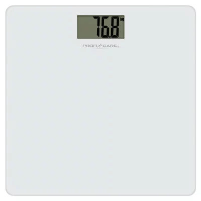 PROFI CARE P&egrave;se-personne &eacute;lectronique avec &eacute;cran LCD proficare Blanc PC-PW3122-Blanc 