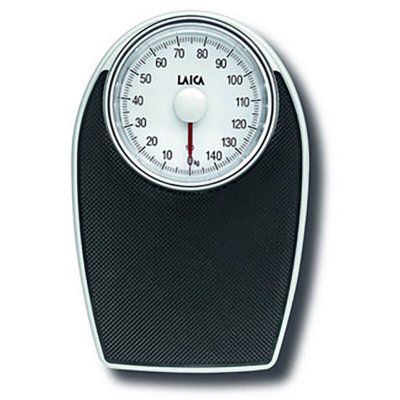 LAICA P&egrave;se-personne m&eacute;canique couleur noir et blanc max. 150kg