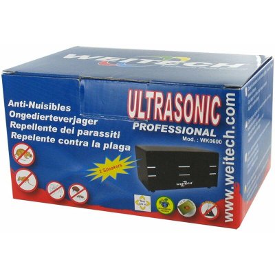 WEITECH Pest Repeller Ultrasonic Professional - R&eacute;pulsif &agrave; ultrasons professionnel - 