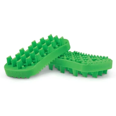 PET+ME  - Brosse Poils Longs pour Chat - Verte