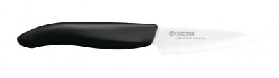 KYOCERA Petit couteau d'office, lame blanche 7,5 cm manche noir 