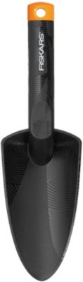FISKARS Petit D&eacute;plantoir Bi Mati&egrave;re - Orange Et Noir  - L'unit&eacute;
