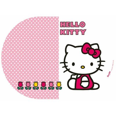 HELLO KITTY Petit Set de table Ovale 