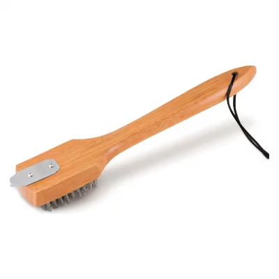 WEBER Petite brosse en bois avec grattoir