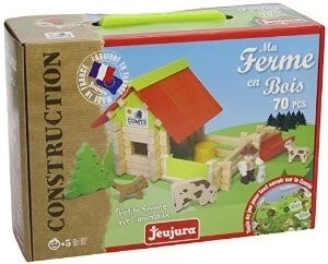 JEUJURA Petite ferme avec animaux 70 pi&egrave;ces