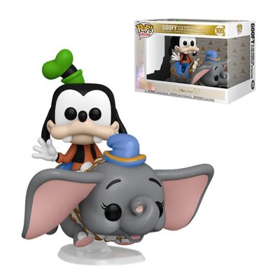 FUNKO Petite Figurine  Pop! Ride SUPDLX: WDW50 Dumbo w/Goofy 