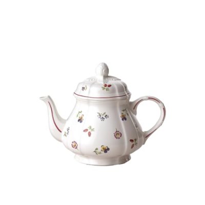 VILLEROY & BOCH Petite Fleur Th&eacute;i&egrave;re 6 pers. Blanc 