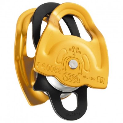 PETZL Petite poulie GEMINI Prusik double &agrave; haut rendement  P66A