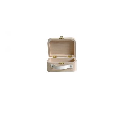 ARTEMIO Petite valisette en bois 13 cm - Art&eacute;mio Marron