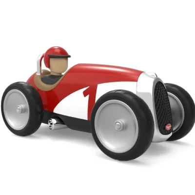 BAGHERA Petite voiture rouge pour enfant - Racing Car Rouge