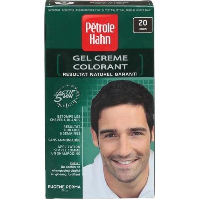 PETROLE HAHN P&eacute;trole Hahn Kit Gel Cr&egrave;me Colorant N&ordm;20 Brun Naturel