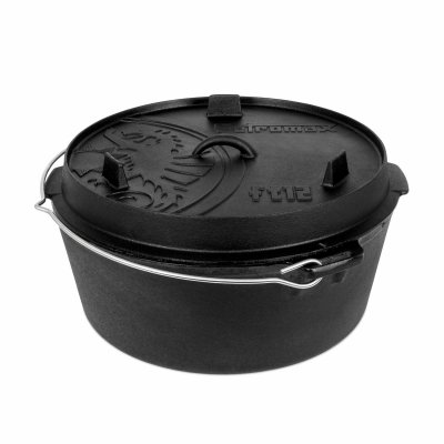 PETROMAX  - Feuertopf - Popote taille 10,8 l - ft12, noir/gris