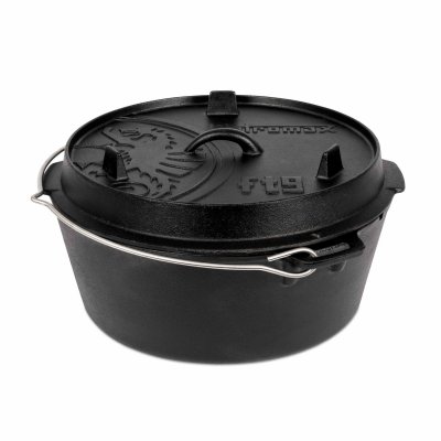 PETROMAX  - Feuertopf - Popote taille 7,5 l - ft9, noir/gris