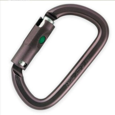 PETZL  - Am'D Ball-Lock - Mousqueton &agrave; verrouillage gris