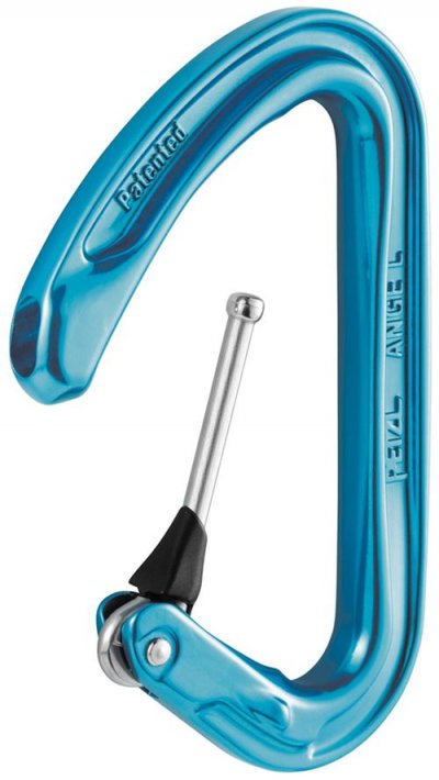 PETZL  - Ange L - Mousqueton de progression bleu