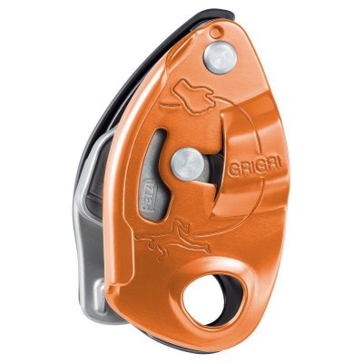 PETZL  Assureur descendeur escalade Grigri Rouge Orange Unique