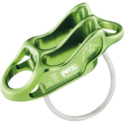 PETZL  Assureur descendeur escalade Reverso Vert Vert Unique