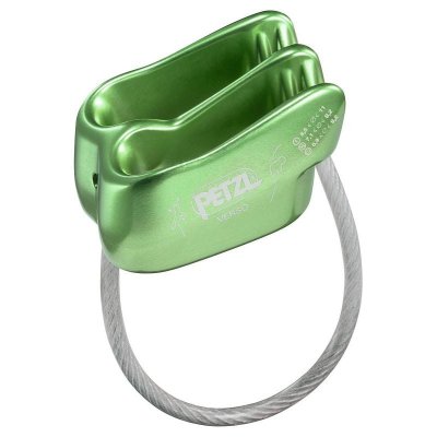 PETZL  Assureur descendeur escalade Verso Vert Vert Unique