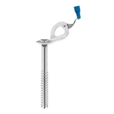PETZL  Broche &agrave; glace Laser Speed 17cm Gris/Bleu Unique