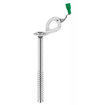 PETZL  Broche &agrave; glace Laser Speed 21cm Gris/Vert Unique