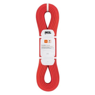 PETZL  Corde escalade Corde Double Rumba Rouge 8mm X 60m Rouge Unique