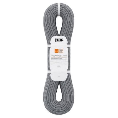 PETZL  Corde escalade Paso Guide Gris 7,7 Mm X 50m Gris Unique