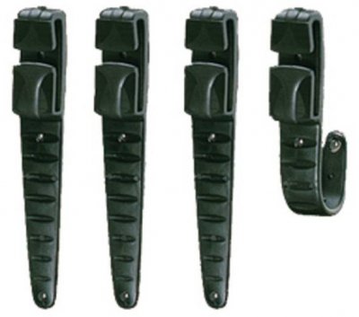 PETZL  E04405 CROCHLAMP Clips de phare L pour casque &agrave; bords &eacute;pais