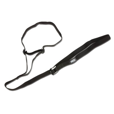 PETZL  FOOTAPE, Pedal regulable de Cinta C47A Noir Taille Unique