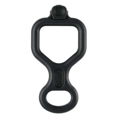 PETZL  - Huit Antibrulure - Descendeur noir/gris