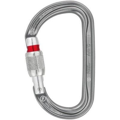 PETZL  Mousqueton escalade Am'd Screw-lock Gris Unique