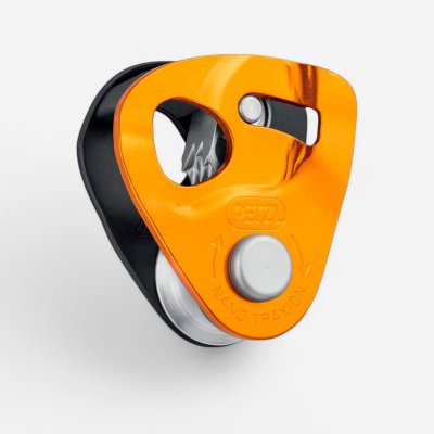 PETZL  - Nano Traxion - Poulie taille One Size, orange