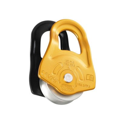 PETZL  Poulie escalade Partner Jaune Unique