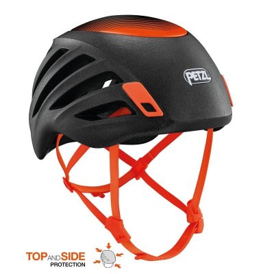 PETZL  Sirocco - Casque escalade Black Orange 53-61 cm