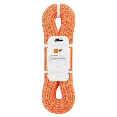 PETZL  Volta Guide 9 mm Corde d'escalade Adulte Unisexe, Orange, 80 m