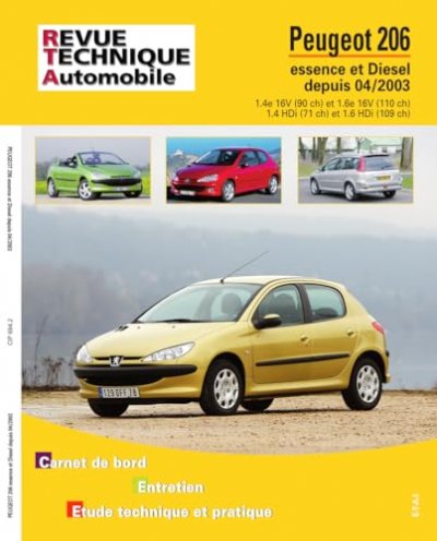 E-T-A-I Peugeot 206 - Essence Et Diesel Depuis 04-2003