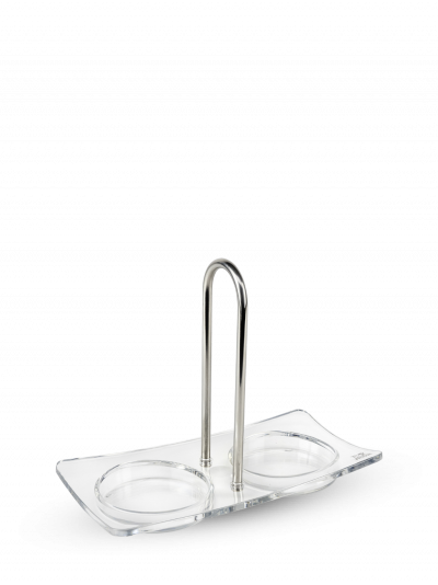 PEUGEOT  Lin&eacute;a Plateau pour Moulin en Acryl, Transparent (25854)