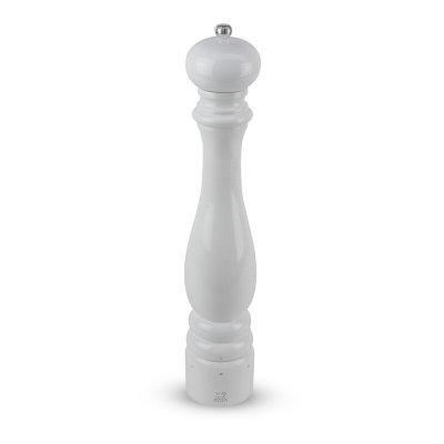 PEUGEOT  - Moulin &agrave; poivre manuel en bois u'Select laqu&eacute; blanc 40 cm