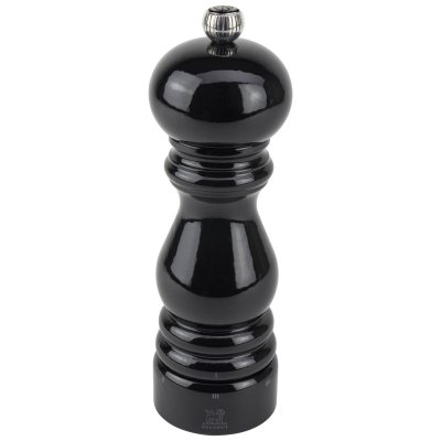 PEUGEOT  - Moulin &agrave; poivre manuel en bois u'Select laqu&eacute; noir 18 cm