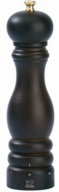 PEUGEOT  - Moulin &agrave; sel manuel en bois u'Select couleur chocolat 22 cm