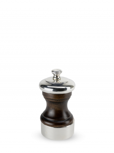 PEUGEOT  Palace Moulin &agrave; Sel Bois pantin&eacute;/M&eacute;tal Argent&eacute; 10 cm (19587)