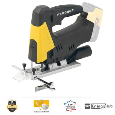 PEUGEOT  SCIE SAUTEUSE 18V avec batteries - ECOLANDS