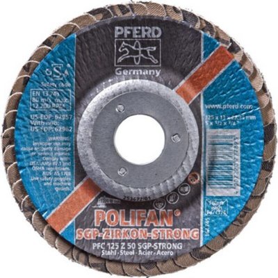 PFERD  67788025 Z Sgp Strong Steel Disque segment&eacute; Diam&egrave;tre 125 mm 10 pc(s)