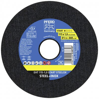PFERD TOOLS PFERD 69120943 Jeu de disque &agrave; tron&ccedil;onner 115 mm 22.23 mm 25 pc(s)