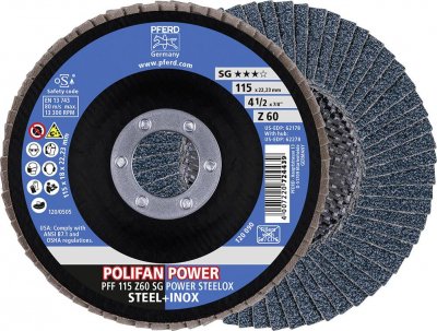 PFERD TOOLS Pferd PFF115Z60SG Feutre sur tige WRC2025/6M, Multicolore